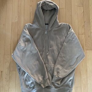 Brandy Melville beige hoodie sweatshirt